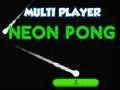 Juego Neon Pong Multijugador en línea