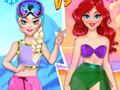 Juego Batalla de Princesas de Verano y Invierno en línea