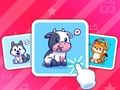 Juego Tarjetas de animales adorables en línea Juego Tarjetas de animales adorables en línea