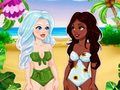 Juego La aventura en redes sociales de Crystal y Noelle en línea