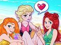 Juego Fiesta de playa de las princesas en línea
