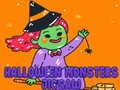 Juego Rompecabezas de Monstruos de Halloween en línea