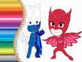 Juego Libro para colorear de PJ Masks en línea