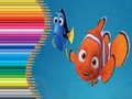 Juego Libro para Colorear de Buscando a Nemo en línea