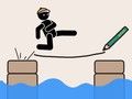 Juego Dibuja Dos Para Salvar: Salva al hombre en línea