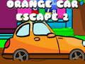 Juego Escape del coche naranja 2 en línea