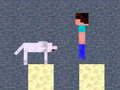 Juego Minicraft: La Aventura de Steve y el Lobo en línea