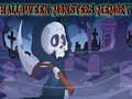 Juego Memoria de Monstruos de Halloween en línea