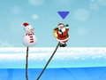 Juego Saltar de Santa y el Muñeco de Nieve en línea