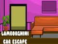 Juego Escape de Coche Lamborghini en línea