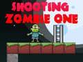 Juego Disparando Zombie Uno en línea