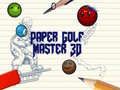 Juego Maestro del Golf de Papel 3D en línea