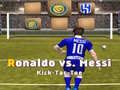 Juego Messi vs Ronaldo Kick Tac Toe en línea