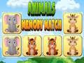 Juego Juego de Memoria de Animales en línea