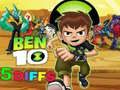 Juego Ben 10 5 Diferencias en línea Juego Ben 10 5 Diferencias en línea