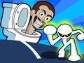 Juego Stickman vs Inodoro Skibidi en línea