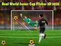 Juego Copa del Mundo de FĂștbol Real Flicker 3D 2023 en lĂnea Juego Copa del Mundo de FĂștbol Real Flicker 3D 2023 en lĂnea