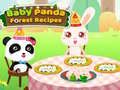 Juego Recetas del bosque del bebé panda en línea Juego Recetas del bosque del bebé panda en línea