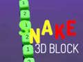 Juego Serpiente 3D Bloque en línea