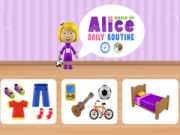 Juego Mundo de la rutina diaria de Alice en línea Juego Mundo de la rutina diaria de Alice en línea