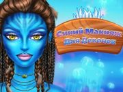 Juego Chicas azules se maquillan en línea