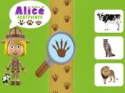 Juego Mundo de las huellas de Alicia en línea Juego Mundo de las huellas de Alicia en línea