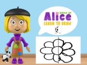 Juego Mundo de Alicia: Aprende a dibujar en línea