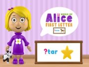 Juego Mundo de Alicia Primera Letra en línea Juego Mundo de Alicia Primera Letra en línea