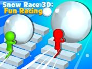 Juego Carrera de Nieve 3D: Carrera Divertida en línea