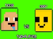 Juego Noob vs Obby Dos Jugadores en línea