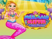 Juego Creador de Pasteles Brillantes de Sirena en línea Juego Creador de Pasteles Brillantes de Sirena en línea