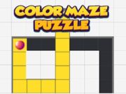 Juego Rompecabezas del Laberinto Colorido en línea