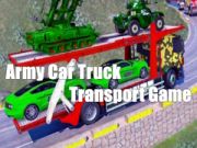 Juego Juego de transporte de coches y camiones del ejército en línea