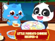 Juego Las recetas chinas del pequeño panda - 2 en línea