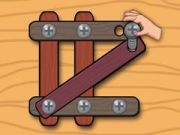 Juego Maestro de Nueces de Madera: Rompecabezas de Tornillos en línea Juego Maestro de Nueces de Madera: Rompecabezas de Tornillos en línea