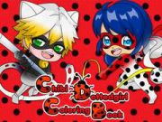 Juego Libro para colorear Chibi con puntos en línea Juego Libro para colorear Chibi con puntos en línea