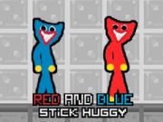 Juego Abrazo de Palo Rojo y Azul en línea Juego Abrazo de Palo Rojo y Azul en línea