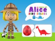 Juego Mundo de los Colores Dino de Alicia en línea Juego Mundo de los Colores Dino de Alicia en línea