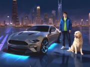 Juego Conductor de Mustang en la Ciudad en línea
