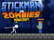 Juego Stickman contra Zombis Minecraft en línea Juego Stickman contra Zombis Minecraft en línea