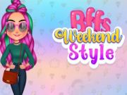 Juego Estilo de fin de semana para mejores amigas en línea