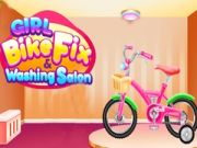 Juego Salón de Reparación y Lavado de Bicicletas para Niñas en línea Juego Salón de Reparación y Lavado de Bicicletas para Niñas en línea