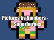 Juego Imágenes por Números - Superhéroes en línea Juego Imágenes por Números - Superhéroes en línea