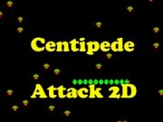 Juego Ataque de ciempiés 2D en línea