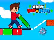 Juego Obby Dibuja para Escapar en línea Juego Obby Dibuja para Escapar en línea