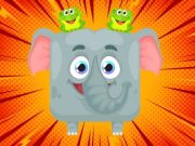 Juego Vientre de gelatina. Hacer el elefante en línea