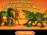 Juego Guerra italiana Brainrot Tung Tung Tug Tug en línea