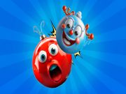 Juego Fusionar bolas juguetes de año nuevo en 3D! en línea