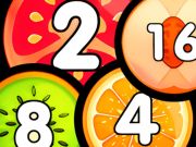 Juego Fusionar Balls Shooter 2048 Conecte frutas en línea