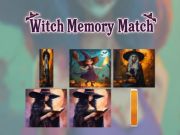 Juego Partido de memoria de bruja en línea
